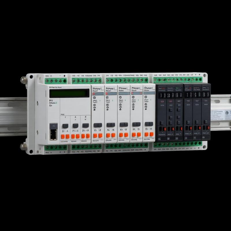 PLC y módulos E/S